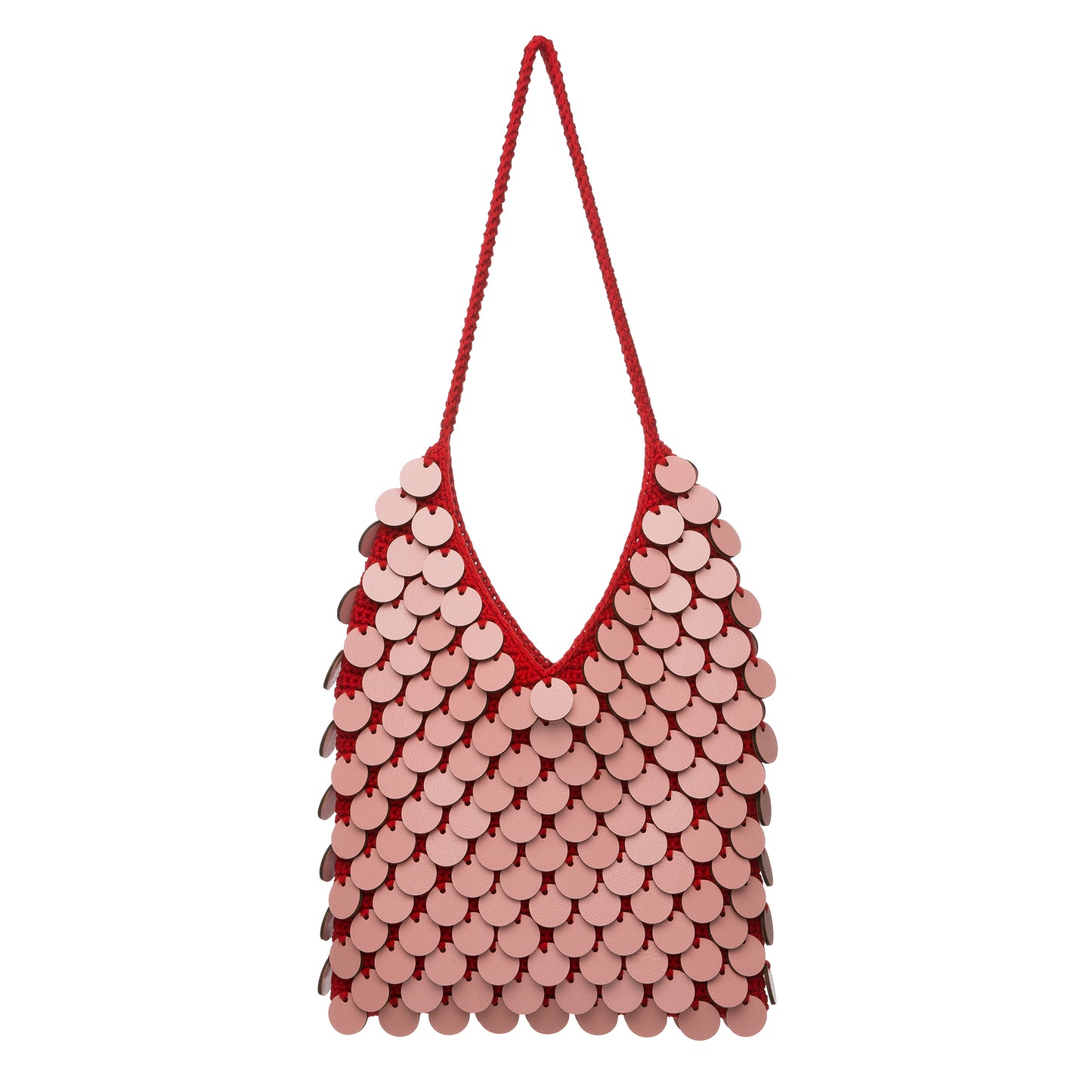 Nera Knitted Colorful Hobo Bag