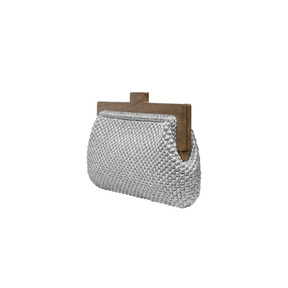 Celine Sparkling Knitted Clutch