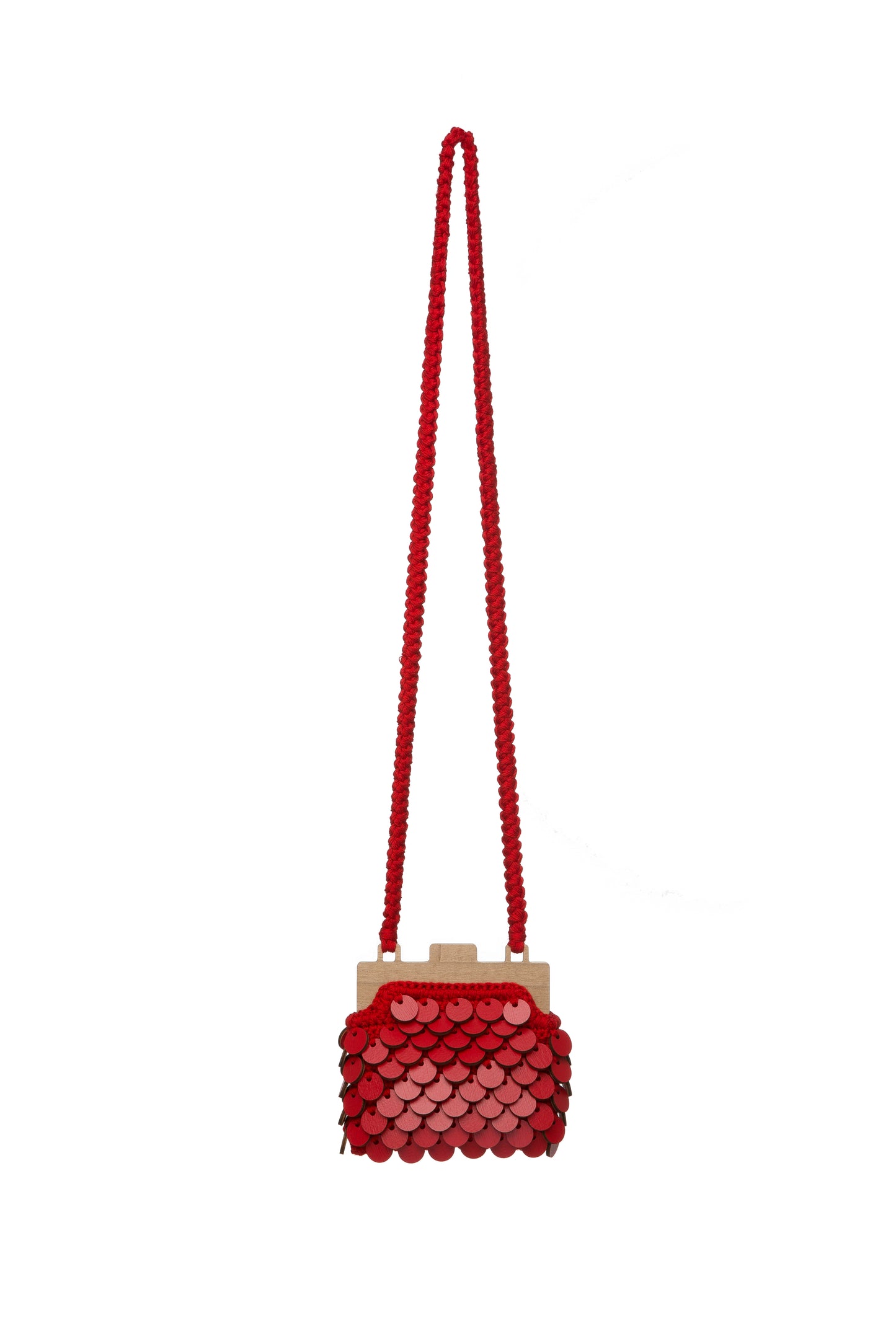 Celesta Knitted Colorful Crossbody Bag