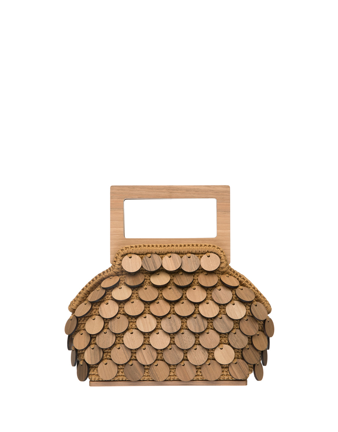 Bolero Scale Knitted Handbag