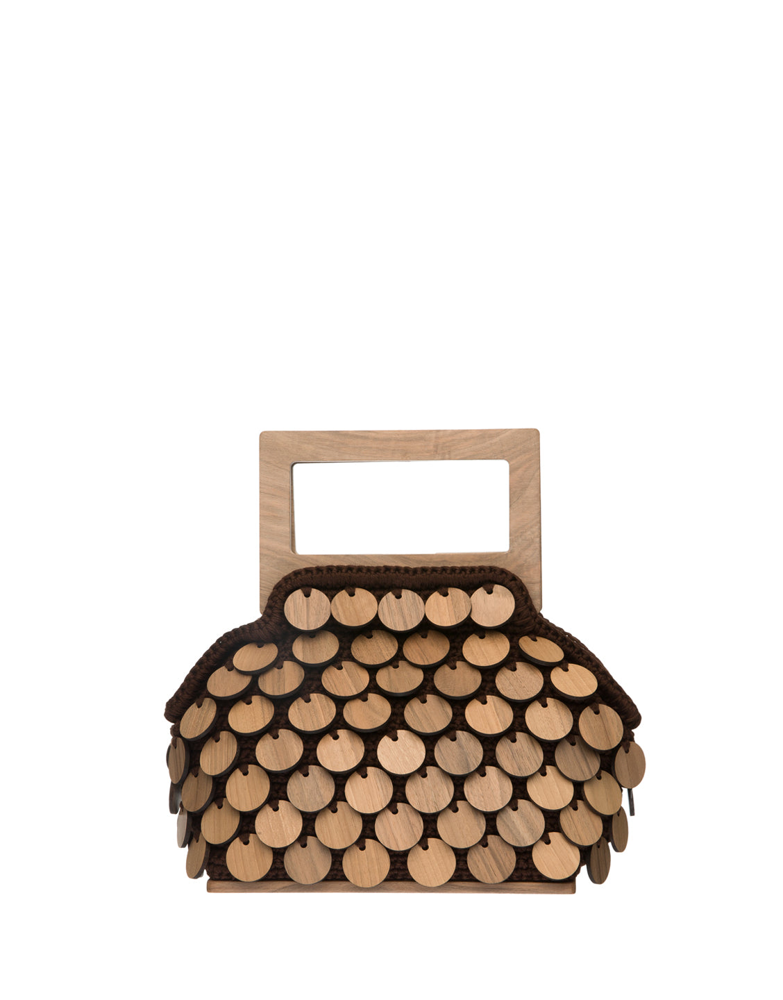 Bolero Scale Knitted Handbag