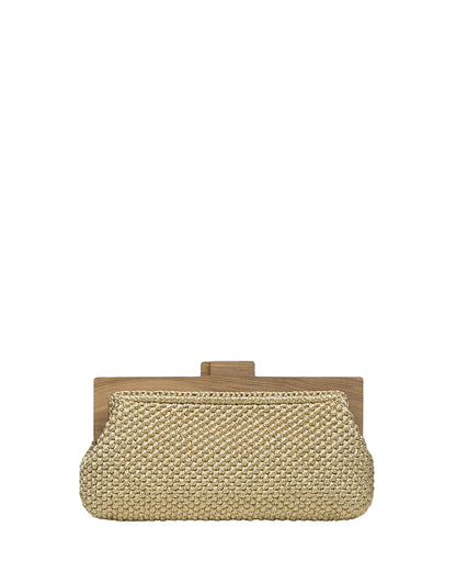 Celine Sparkling Knitted Clutch