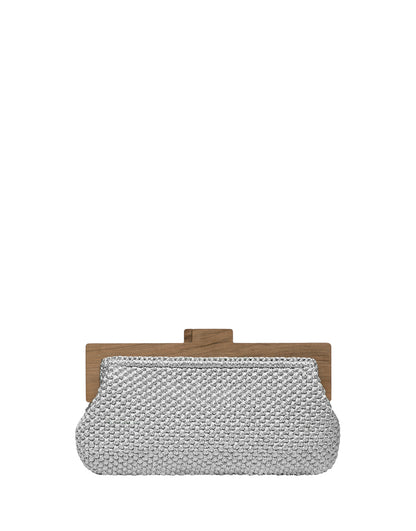 Celine Sparkling Knitted Clutch