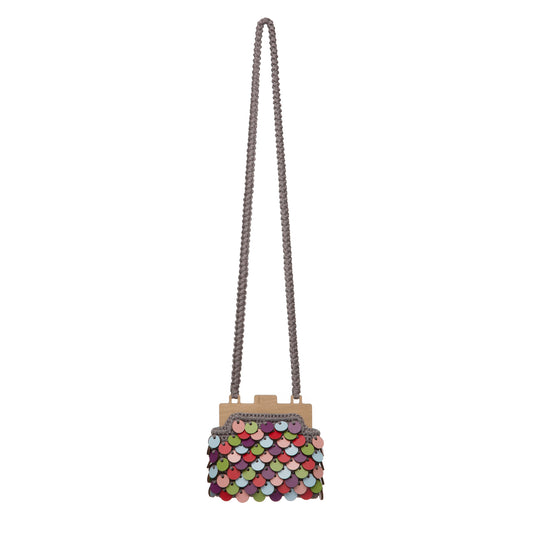 Celesta Knitted Colorful Crossbody Bag