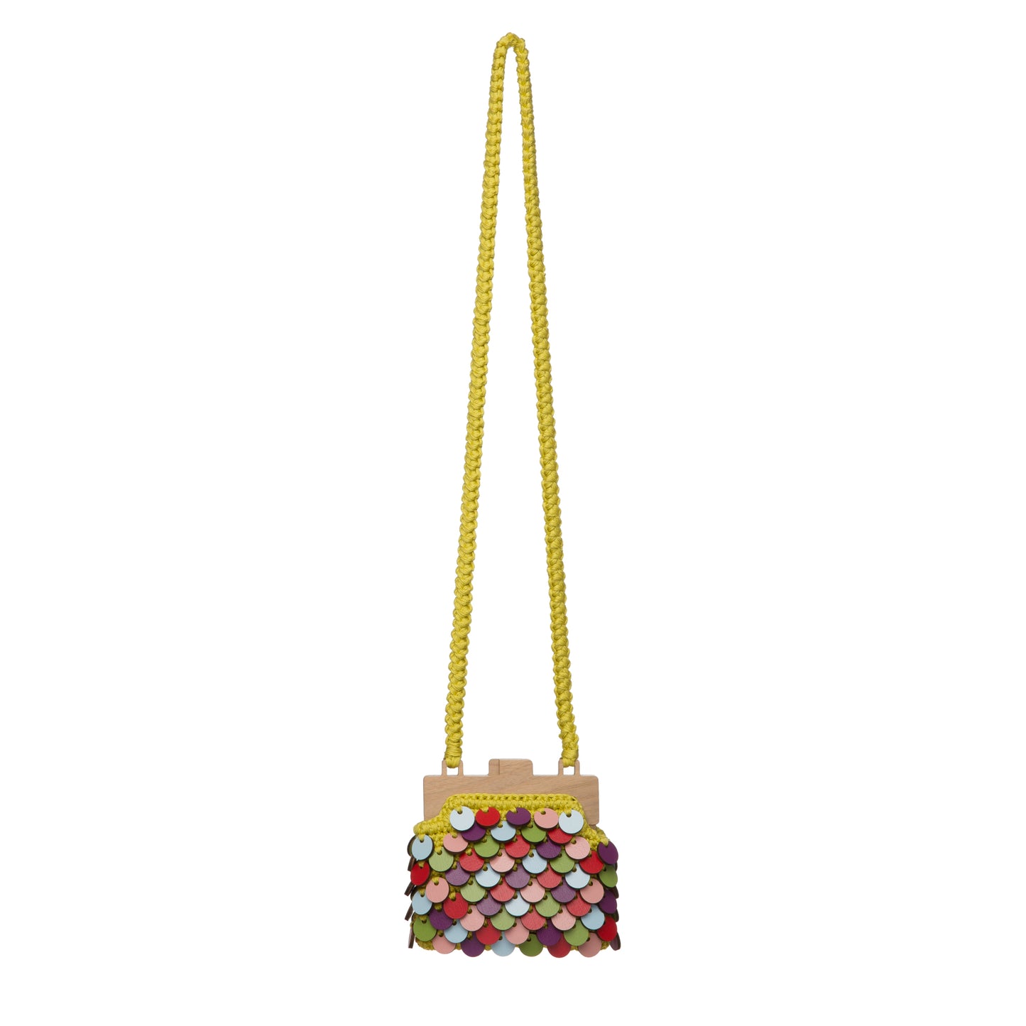 Celesta Knitted Colorful Crossbody Bag