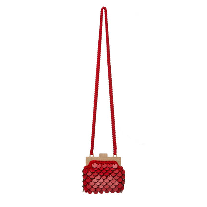 Celesta Knitted Colorful Crossbody Bag