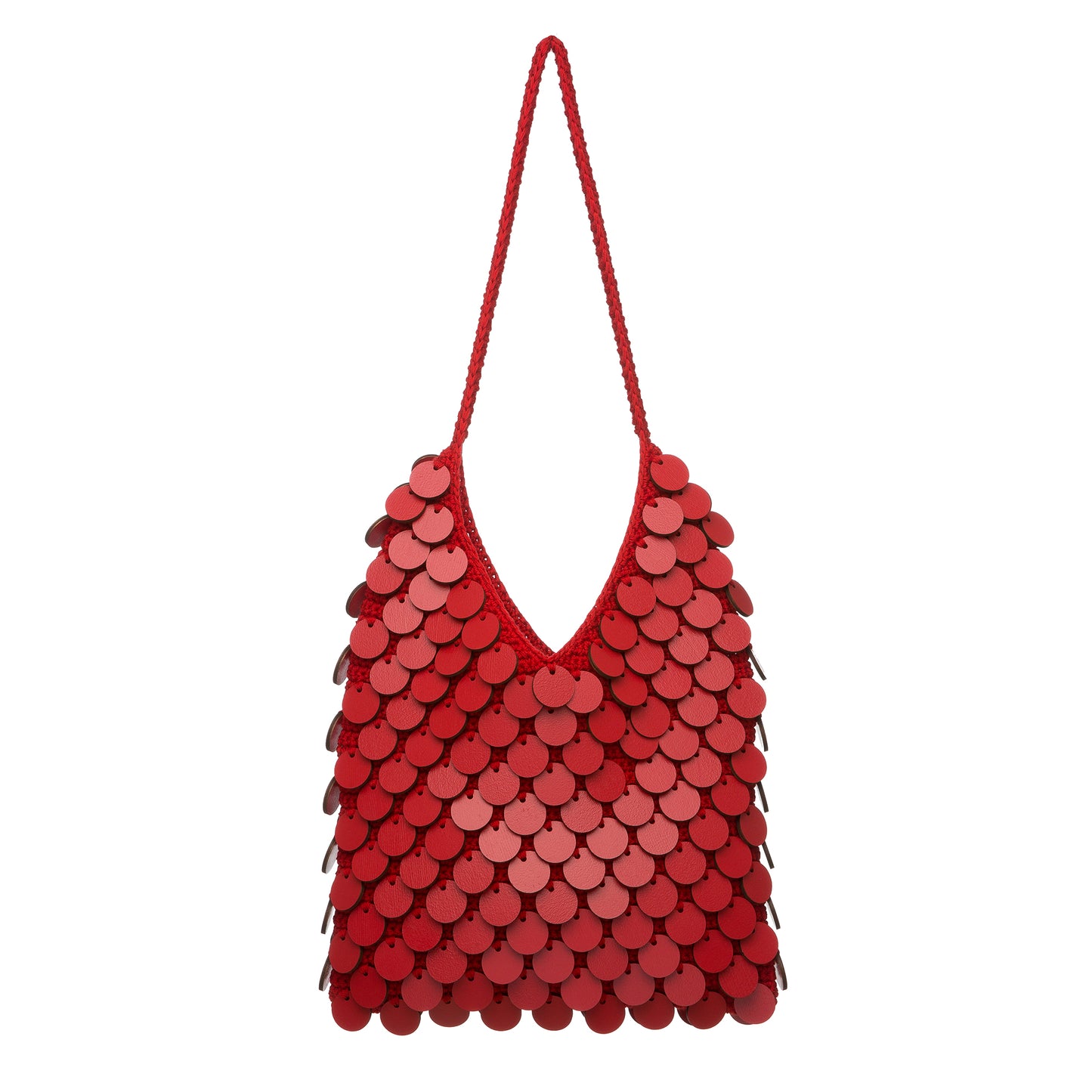 Nera Knitted Colorful Hobo Bag