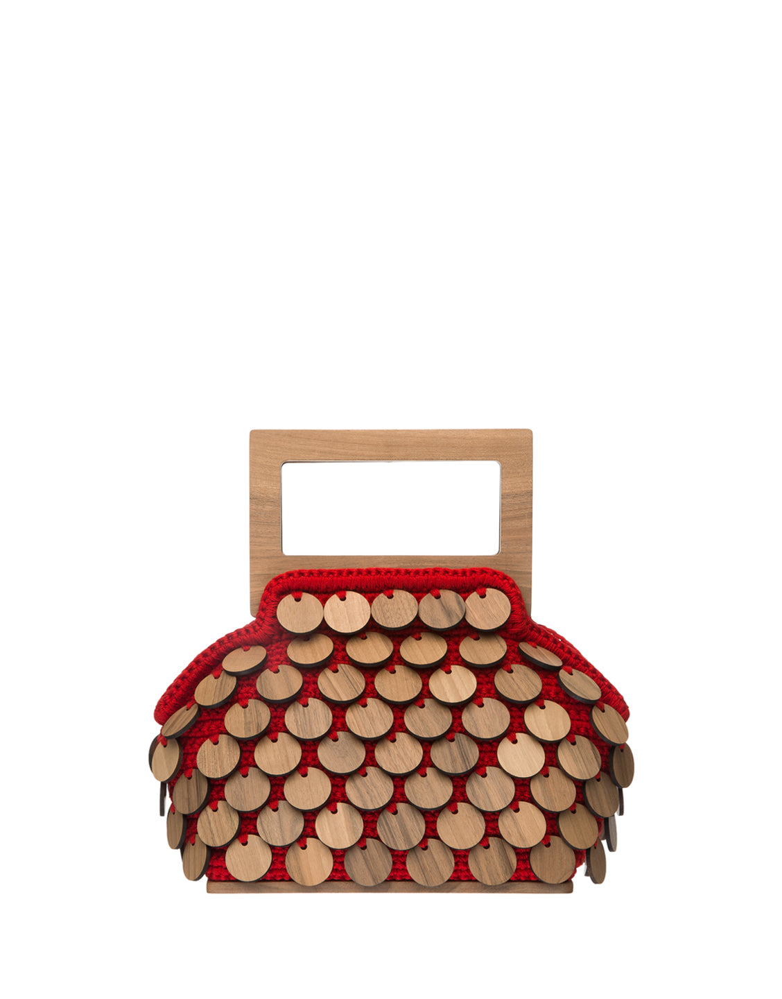 Bolero Scale Knitted Handbag