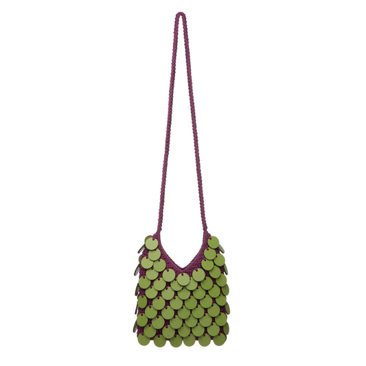 Lyra Knitted Colorful Crossbody Bag