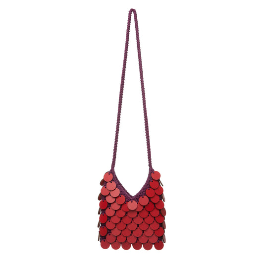 Lyra Knitted Colorful Crossbody Bag