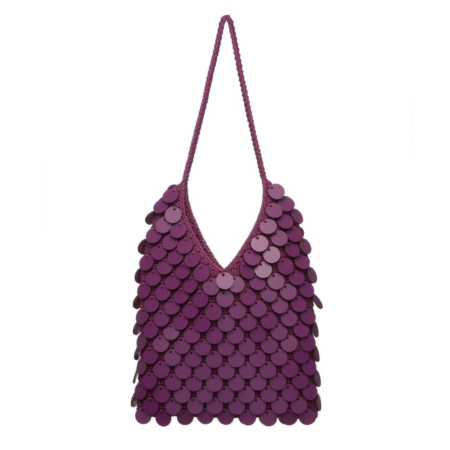 Nera Knitted Colorful Hobo Bag